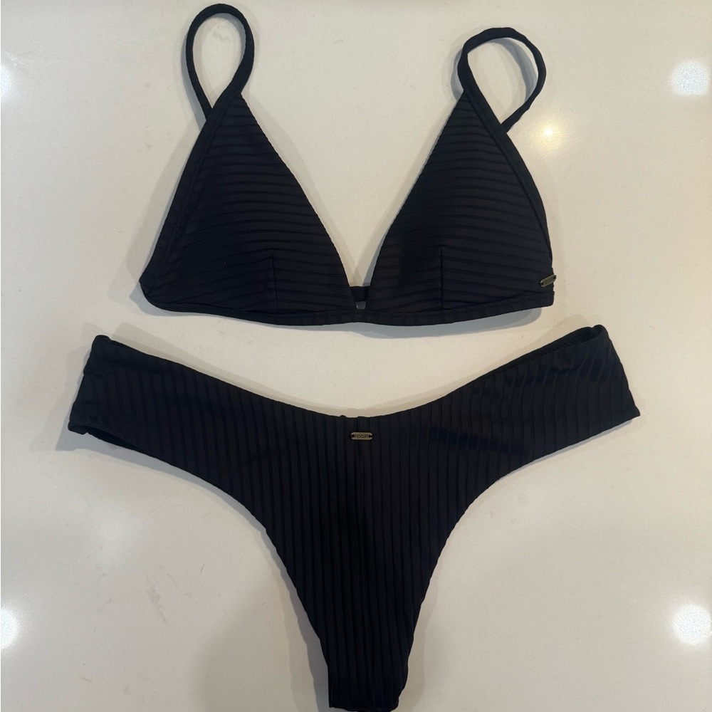 Lightly Used Rip Curl Ribbed Bathing Suit